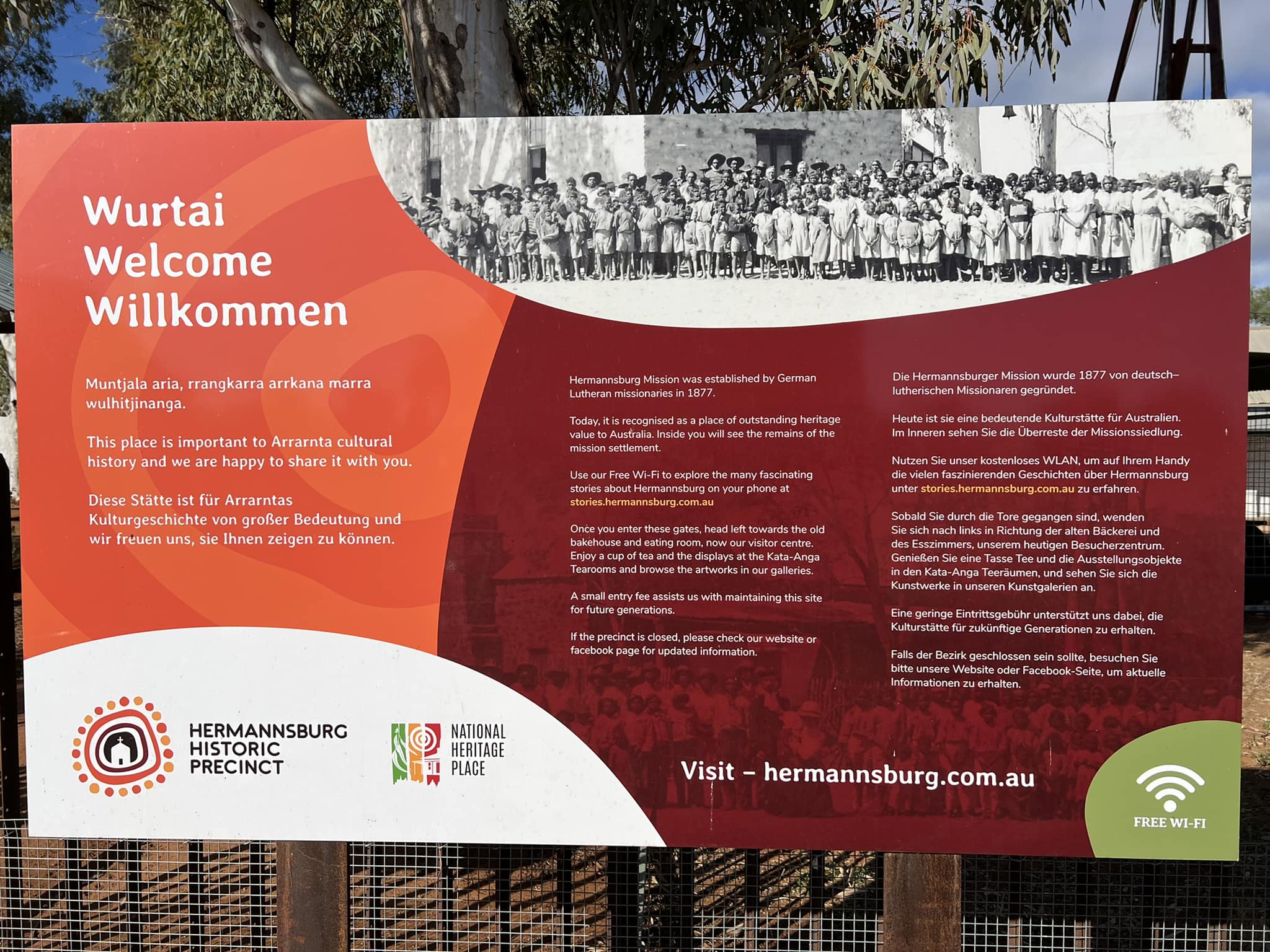 Ntaria (N-THE-REE-AH) Culture Tours