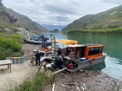 Express Lake Dunstan Explorer Transfer - Clyde to Cromwell - Drop-off/Pickup at Burger Afloat