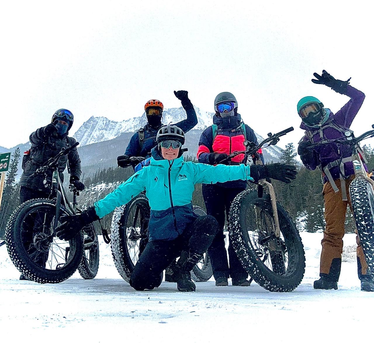 Indigescape Cultural History Winter Fat Tire Ebike Tours 