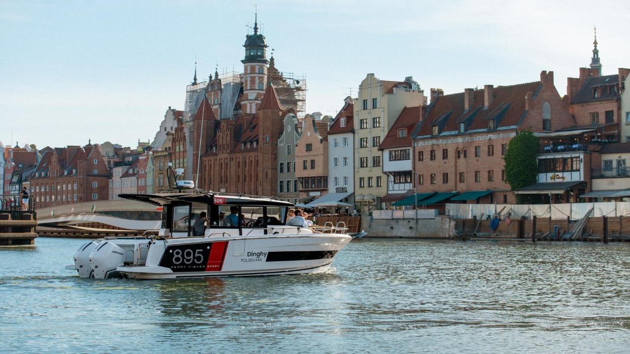 Water Taxi  Sopot pier -> Gdansk old town