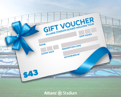 Gift Voucher AUD $43 - Allianz Stadium Guided Walking Tour