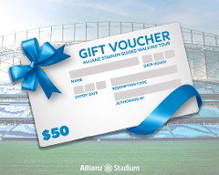 Gift Voucher AUD $50 - Allianz Stadium Guided Walking Tour
