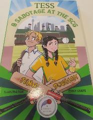 Gift Voucher for 2 guests and the children's book 'Tess & Sabotage at the SCG'