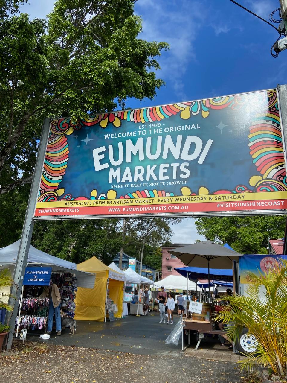 Eumundi Markets Guided Tour with lunch at The Doonan