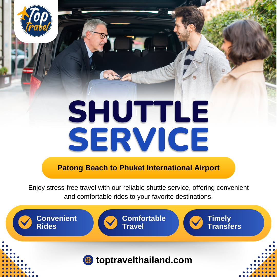 Airport Drop-Off (Patong Beach to Phuket International Airport)