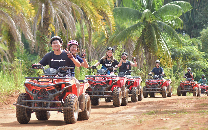 ATV Tour in Phuket I 1 Hour ATV + Flying Fox N Rope Bridge