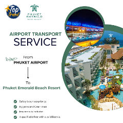 Airport Pick-up (Phuket Airport to Phuket Emerald Beach Resort) - Available for departures between 7:00 AM and 11:00 PM.