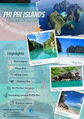 Day Tour | Phi Phi Islands Buffet lunch by Speedboat