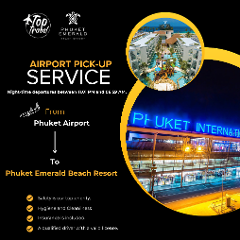 Airport Pick-up (Phuket Airport to Phuket Emerald Beach Resort) - Available for departures between 11.01 PM and 06:59 AM.