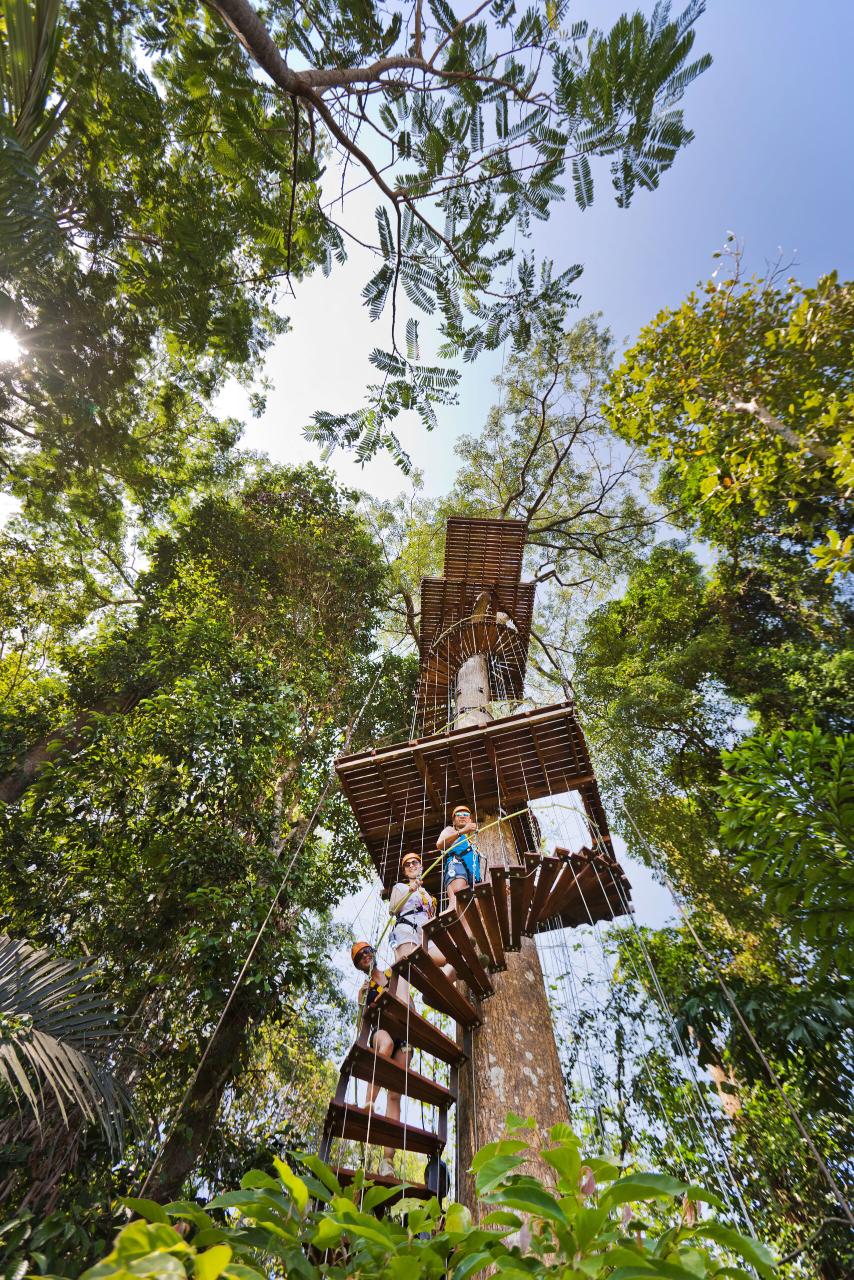 Hanuman World I Zipline 18 Platforms