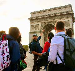 See 30+ Paris Sights : Walking and Metro Tour & Go up the Arc du Triomphe