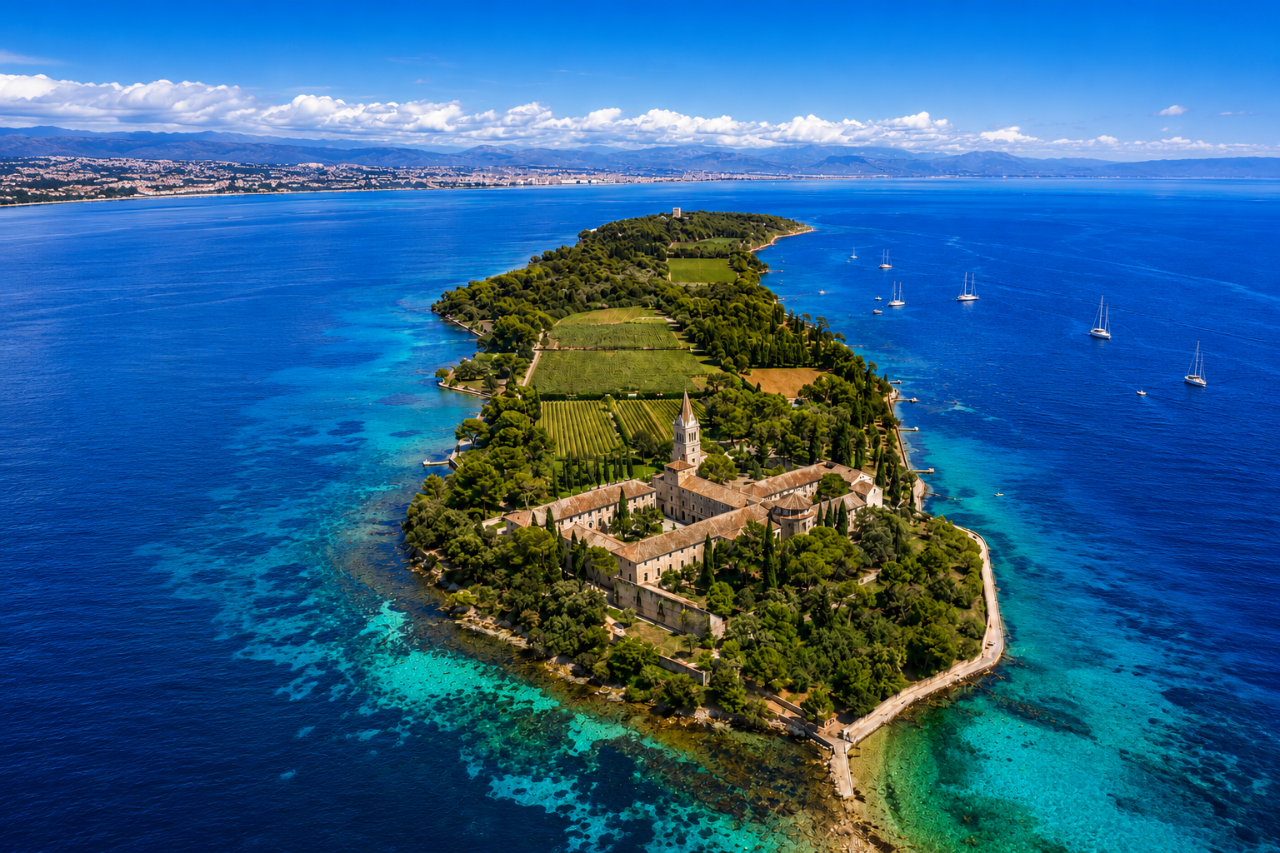 Exclusive Saint-Honorat Monk's Wine Experience from Cannes