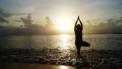 Cannes Beach Yoga & Scenic Coastal Hike Experience