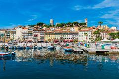 From Nice: Cannes Old Town Walk & Riviera Views
