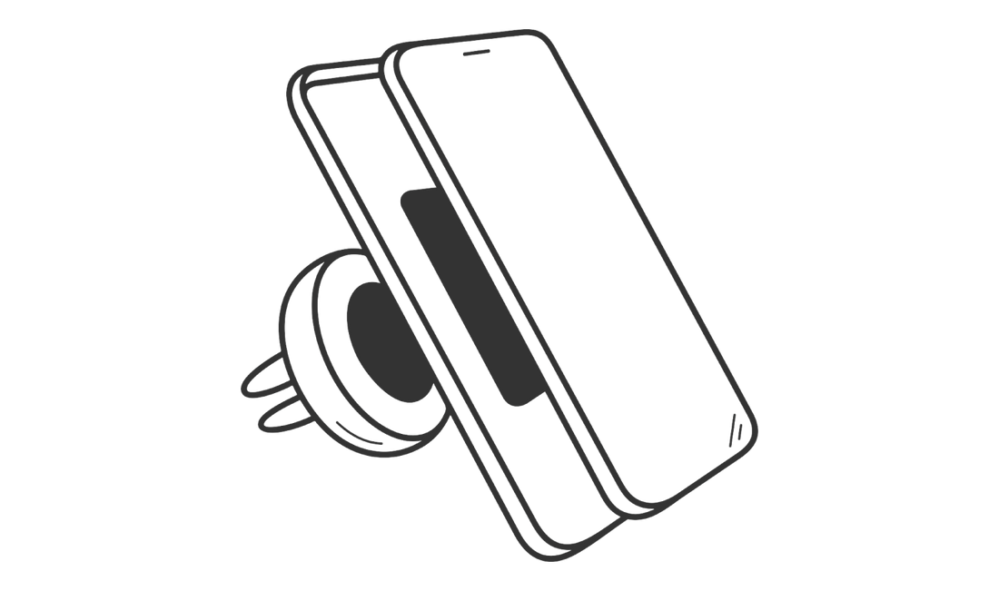 (KYT) Phone mount - fits most phones