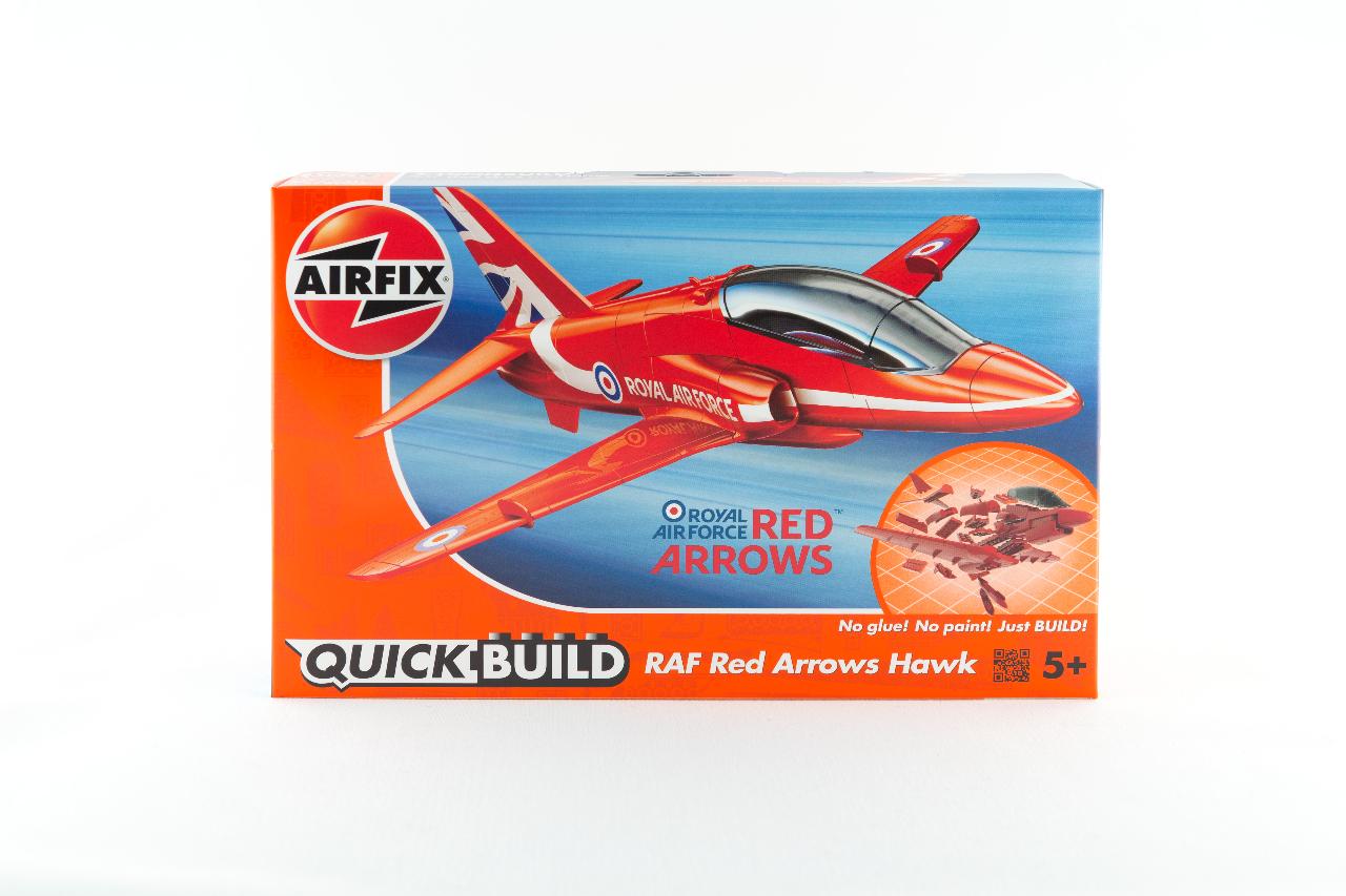 SHOP: GIFTS - Airfix QuickBuild Model  RAF Red Arrows Hawk