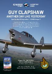 HANGAR TALK - Another Day Like Yesterday, Guy Clapshaw - 3pm, Sunday 20th September 2026