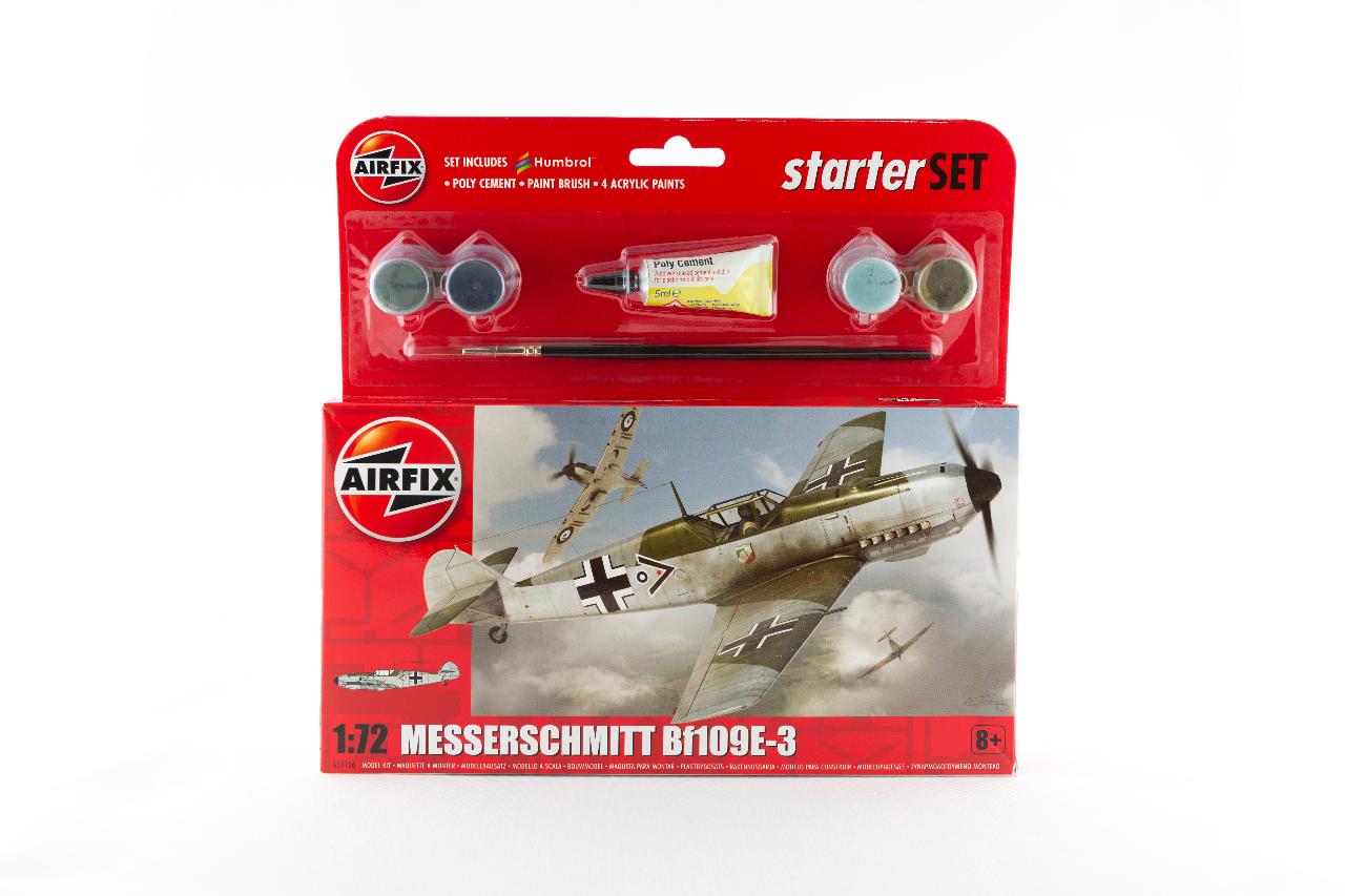 SHOP: GIFTS - Airfix Starter/Gift Set - Messerschmitt Bf109E-4