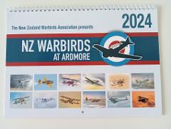 SHOP: GIFTS - NZ Warbirds Association 2024 Calendar - SPECIAL DISCOUNTED PRICE