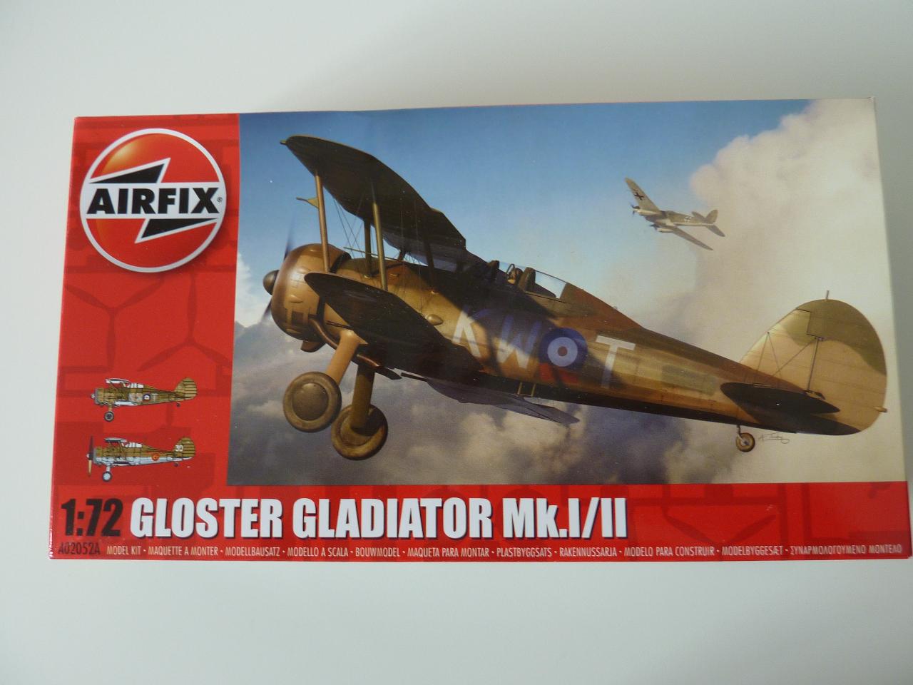 SHOP: GIFTS - Airfix Model - Gloster Gladiator Mk.1/11