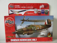 SHOP: GIFTS - Airfix Starter/Gift Set - Hawker Hurricane Mk.I