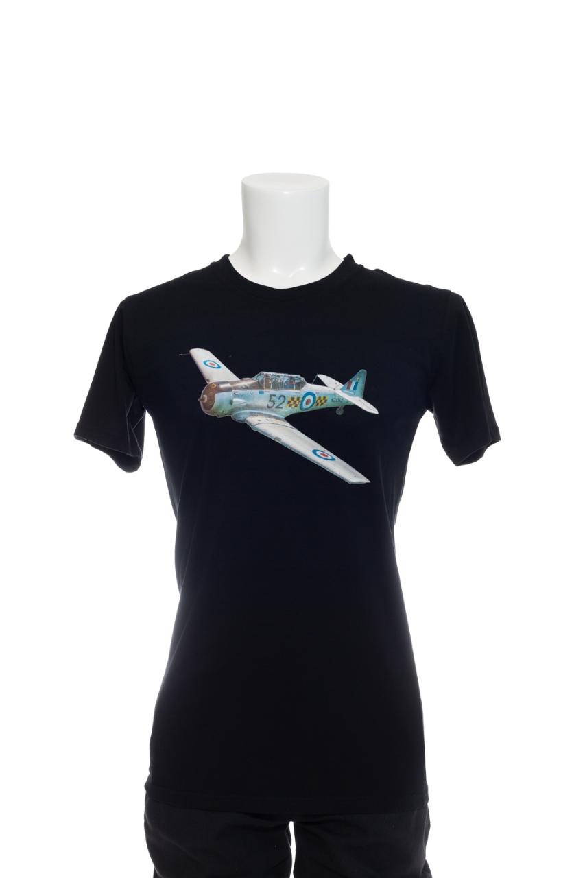 SHOP:  T-SHIRT - NZ Warbirds at Ardmore Harvard T-Shirt - Black  - SPECIAL OFFER WHILE STOCKS LAST