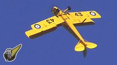 ADVENTURE FLIGHT:  De Havilland DH82 Tiger Moth 45min AEROBATIC & Scenic Flight