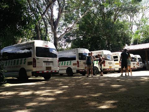 Shared Shuttle from Manuel Antonio - Quepos or Jaco to Monteverde by Interbus