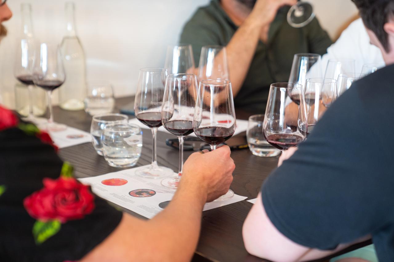 Cellar Door Wine Flight @ Newstead