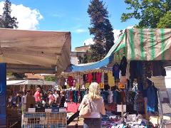 Camping Continental: Gita al mercato di Luino, partenza da Feriolo