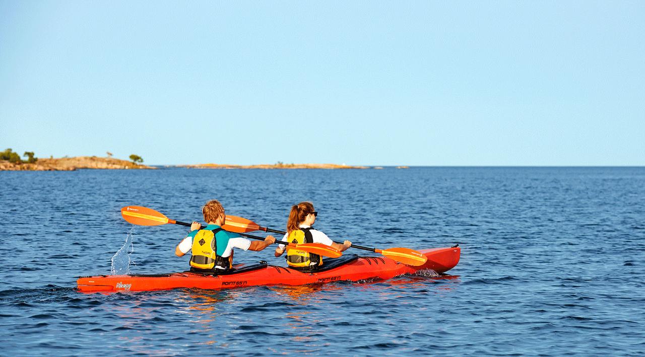 Dubbelkajak (Double kayak) - Läckö