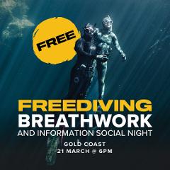 Freediving Breathwork and Information Social Night - Gold Coast 