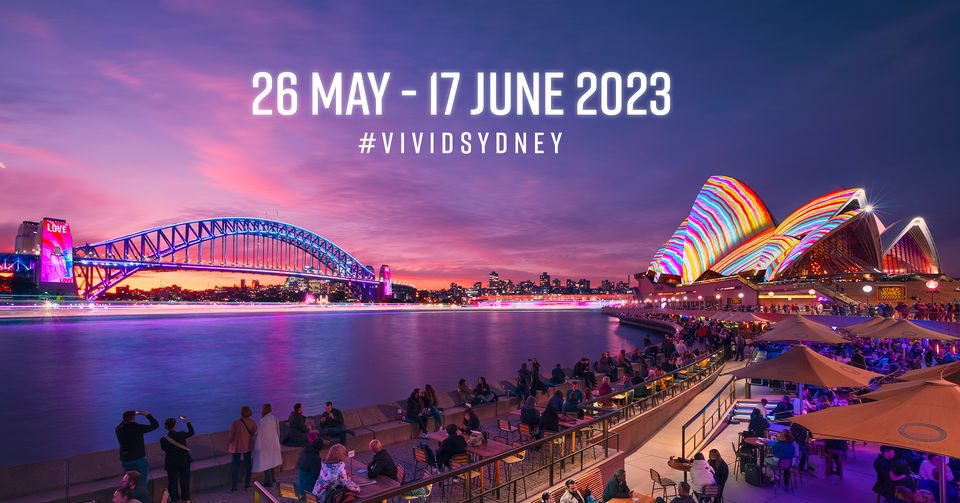 Weekend 4hr Vivid Sydney Harbour Cruise with complimentary cheese and chocolate platter