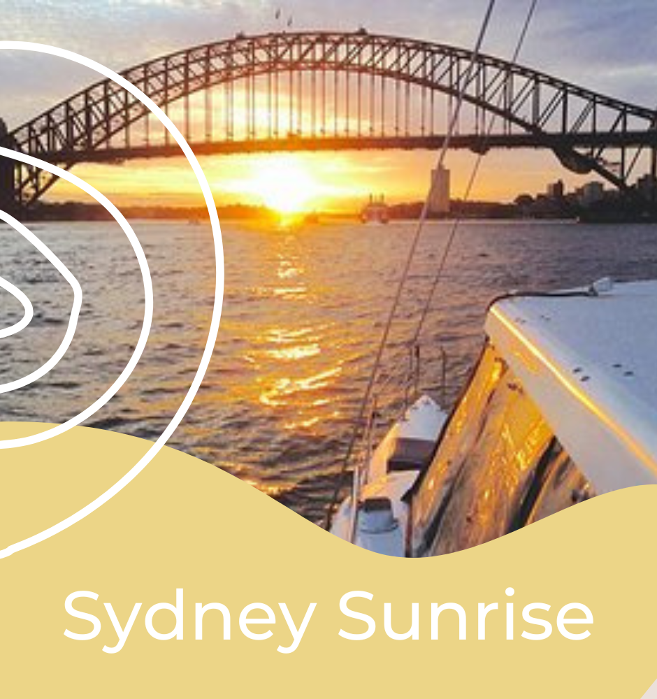 Early-Bird Express - 2hr private sunrise catamaran charter on Sydney Harbour