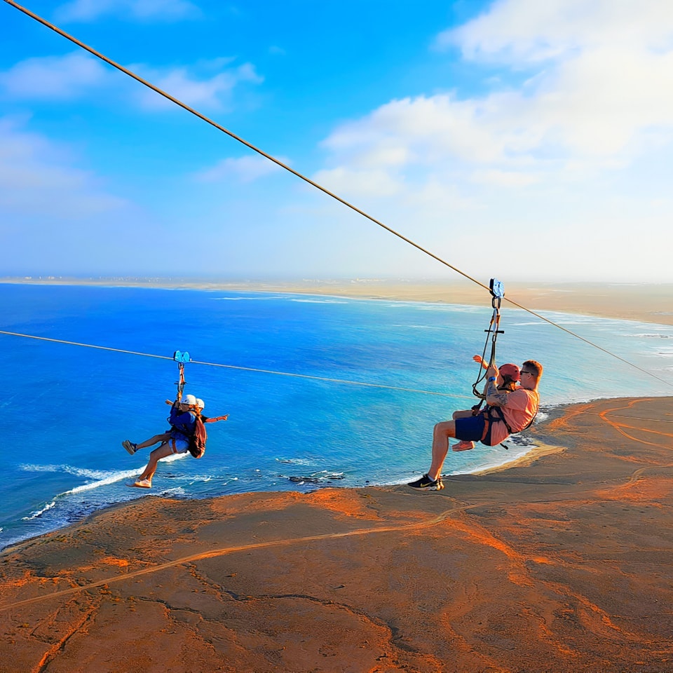 Cape Verde's Ultimate Zipline Adventure – Soar at 100 km/h Over Serra Negra!