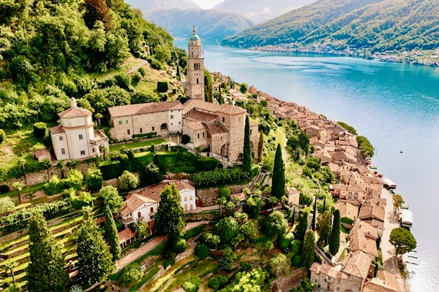 Morcote, Lugano and Bellagio tour