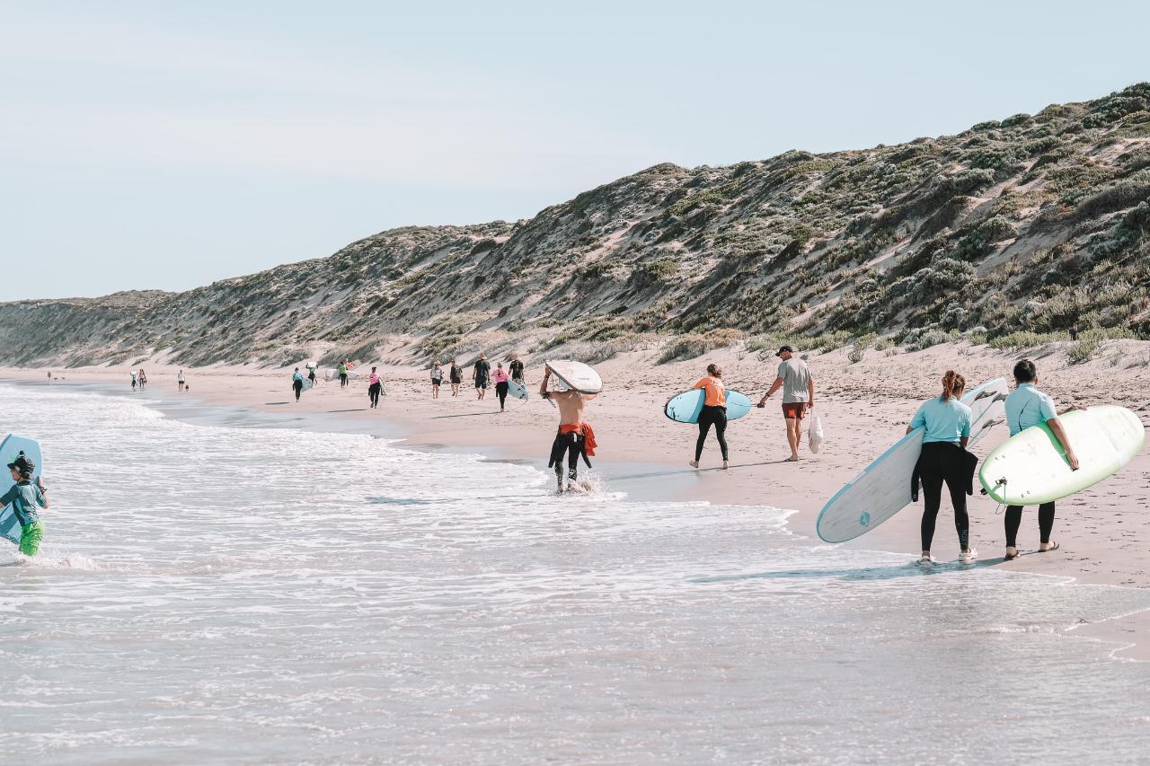 Group Surfing Lesson