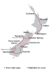 Guided 16 Day North & South Island 