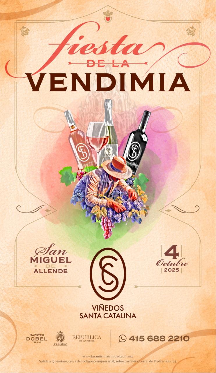 Fiesta de la Vendimia en Viñedos Santa Catalina 2025