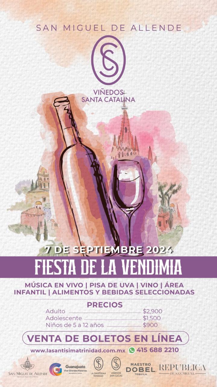 Fiesta de la Vendimia en Viñedos Santa Catalina 2024