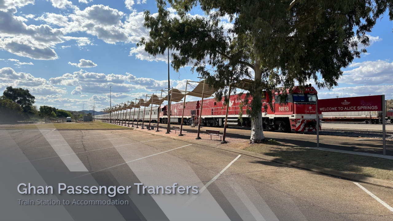 Ghan Passenger Transfer: Train Station to Airport