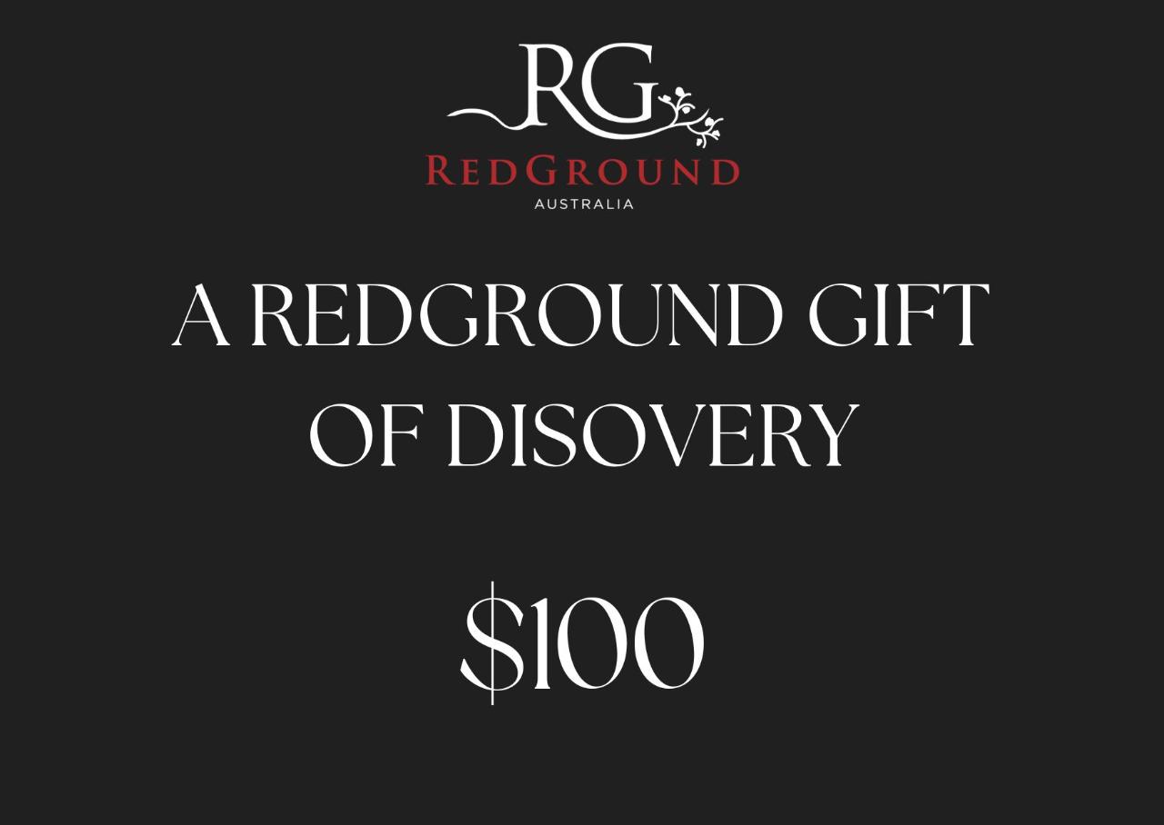 A $100 RedGround Gift of Discovery