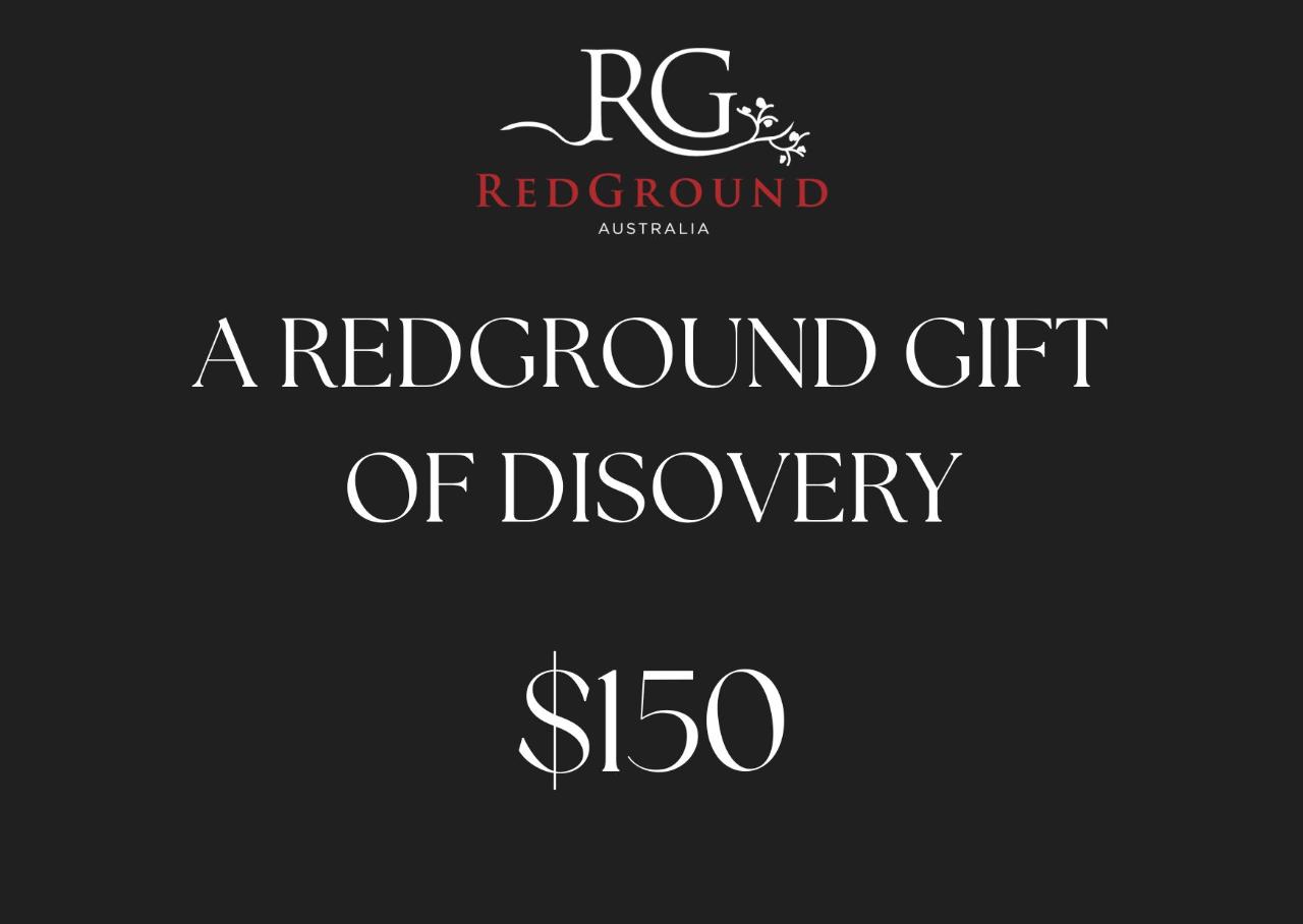 A $150 RedGround Gift of Discovery