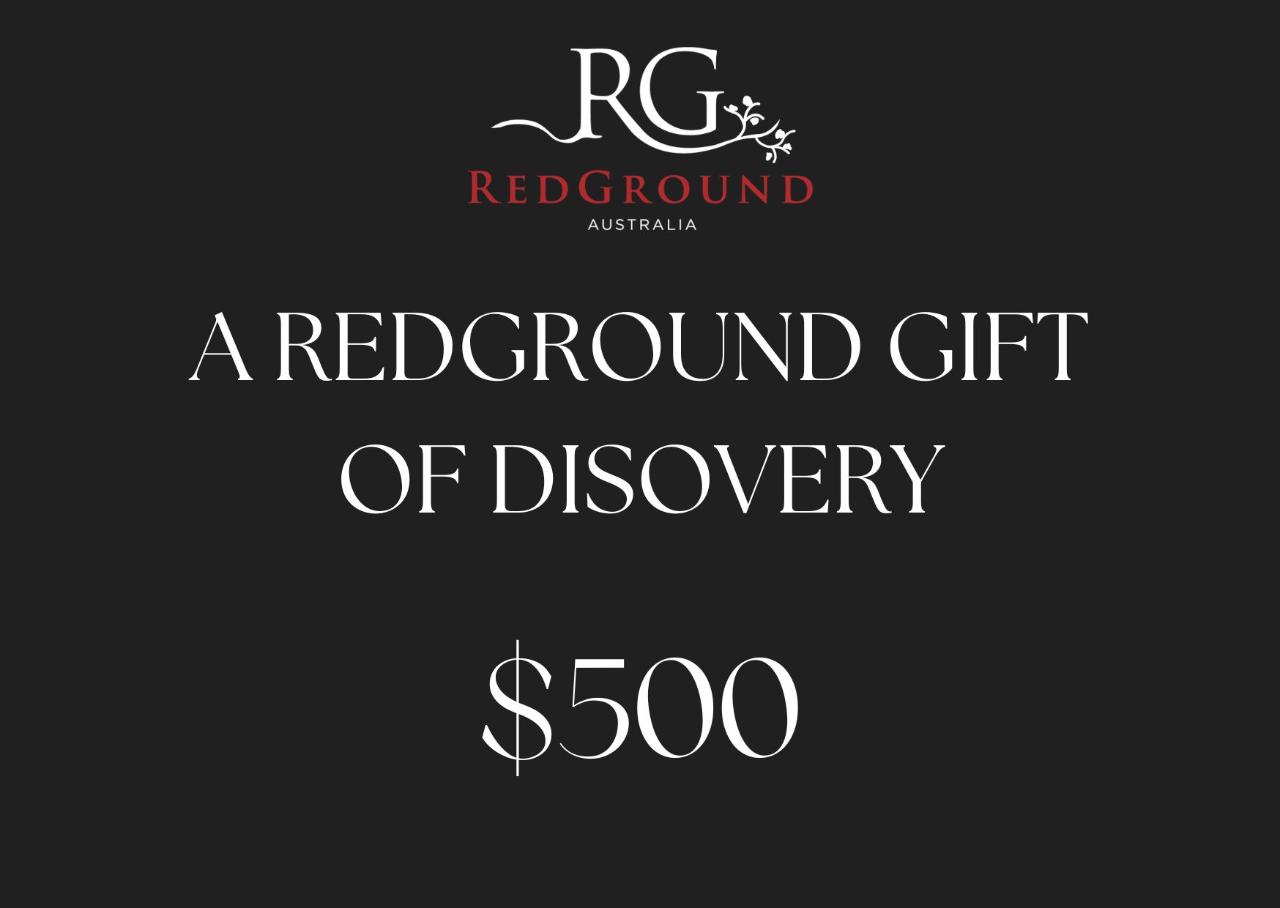 A $500 RedGround Gift of Discovery
