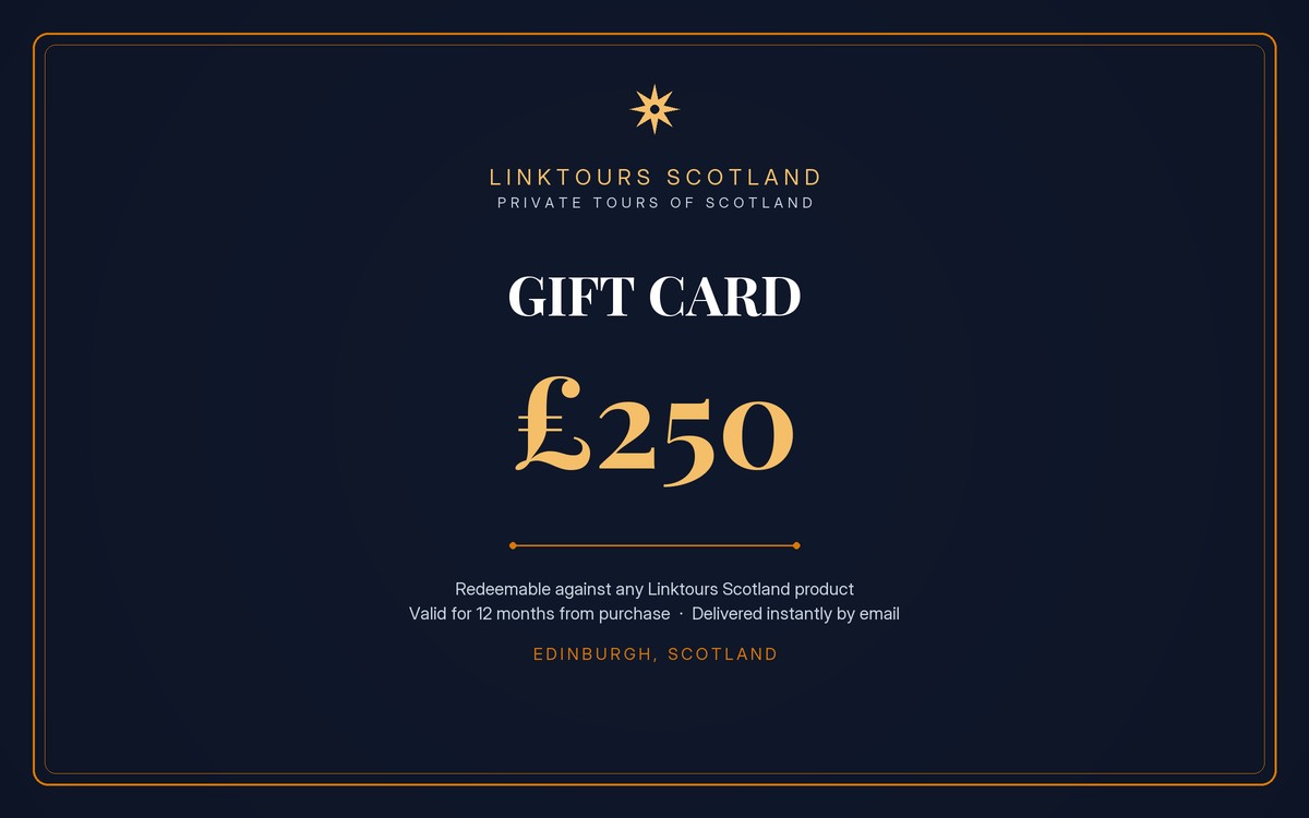 Linktours Scotland Gift Card 250