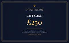 Linktours Scotland Gift Card 250