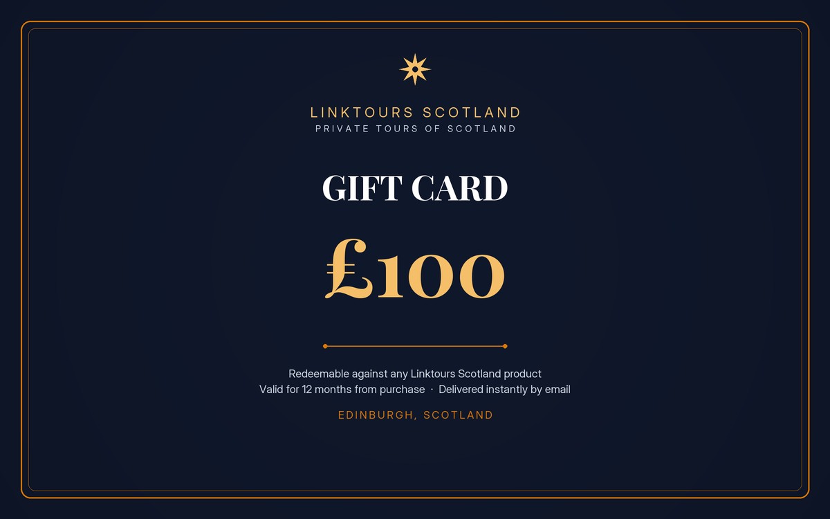 Linktours Scotland Gift Card 100