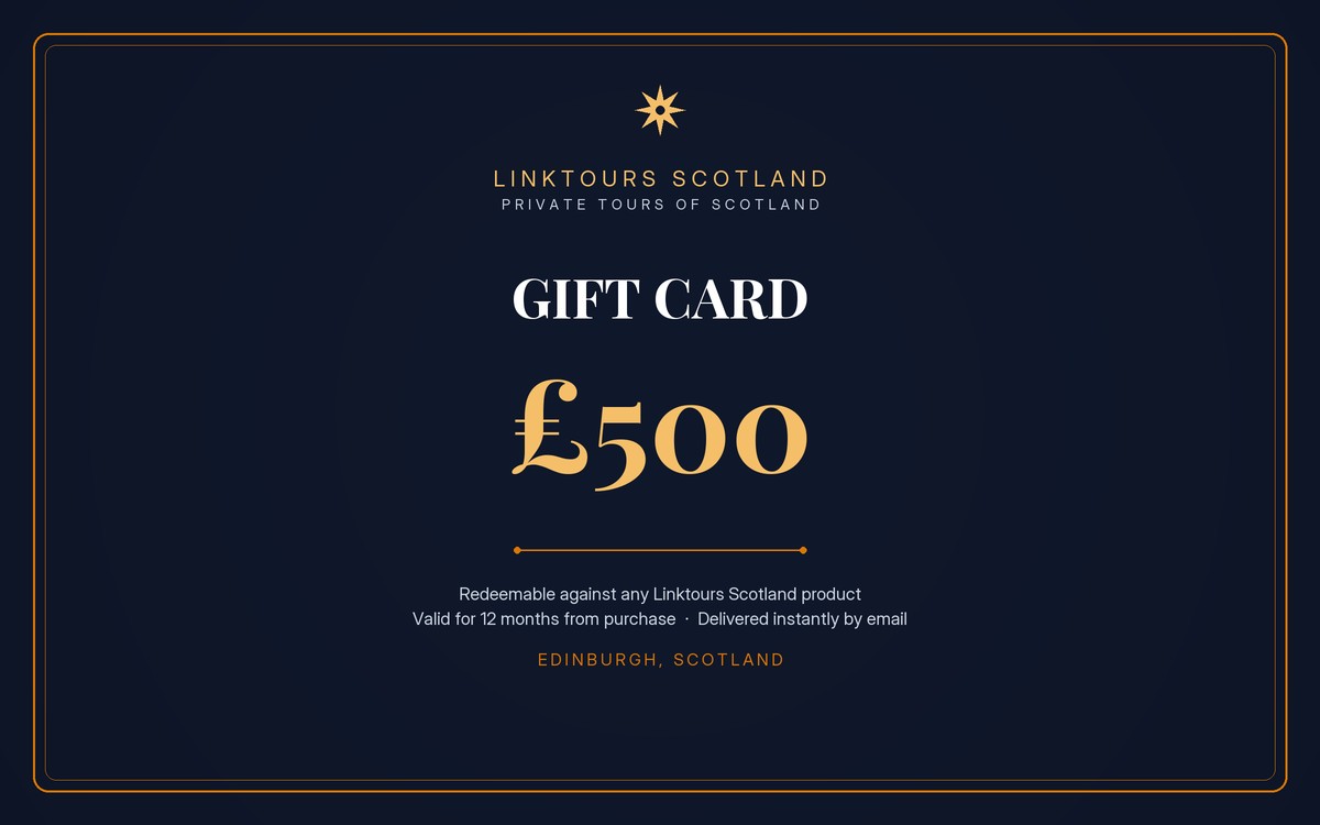 Linktours Scotland Gift Card 500