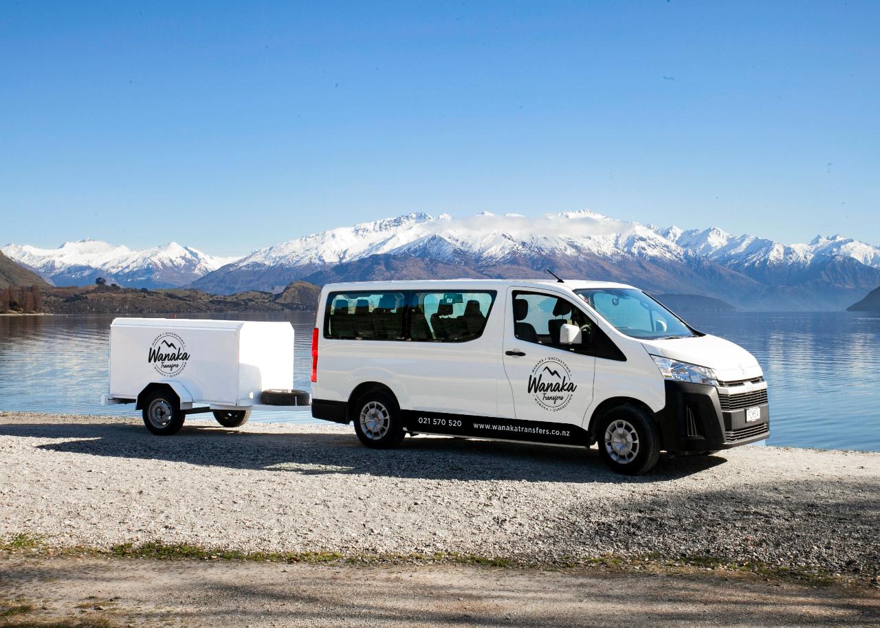 Wedding transfer - Post Wedding - Wedding venue to Wanaka  - evening - minimum 2 hours duration per van