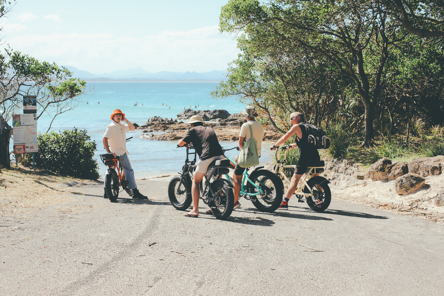 BYRON BAY LIGHTHOUSE SUNSET SELF-GUIDED E-BIKE TOUR